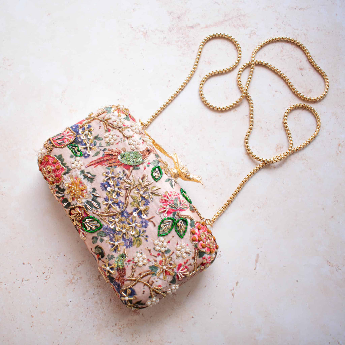 PRE-ORDER - Mumbai Dreams (Nude Pink) - Bird Clasp