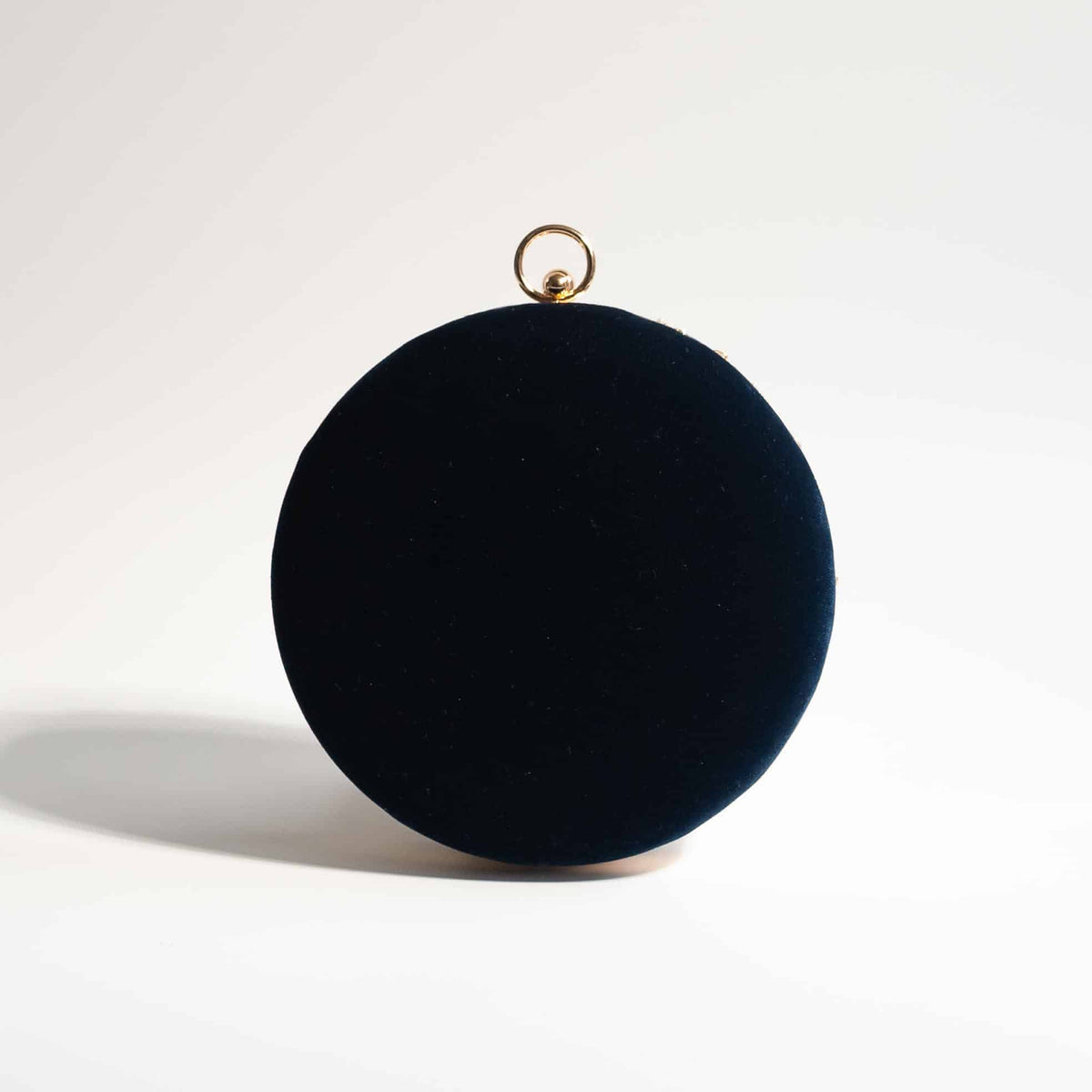 PRE-ORDER - Asha - Round (Navy Blue Velvet)