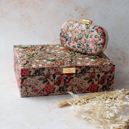 PRE-ORDER - MUMBAI DREAMS TROUSSEAU BOX (Nude Pink)
