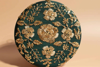 PRE-ORDER - ARYA (Bottle Green Silk)