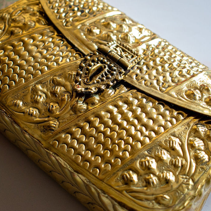 Layla (Gold Brass Clutch)