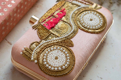 PRE-ORDER - Baraat Car (Peach Pink)