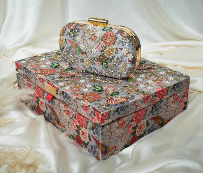 PRE-ORDER - Mumbai Dreams Trousseau Box (Powder Blue)