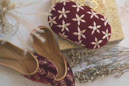 PRE-ORDER - FLEUR (Maroon Velvet)