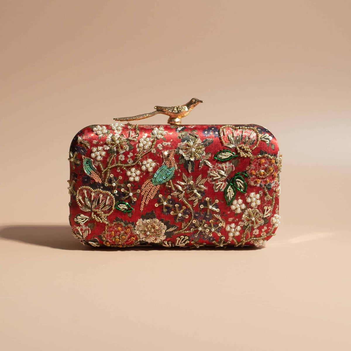 PRE-ORDER - MUMBAI DREAMS (Red) - Bird Clasp