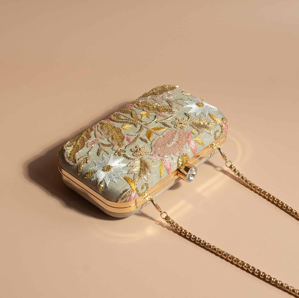 PRE-ORDER - MEENA (Sage Green Silk)