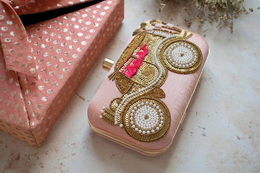 PRE-ORDER - Baraat Car (Peach Pink)