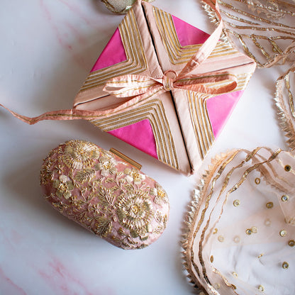 Disha - Dusky Pink Velvet