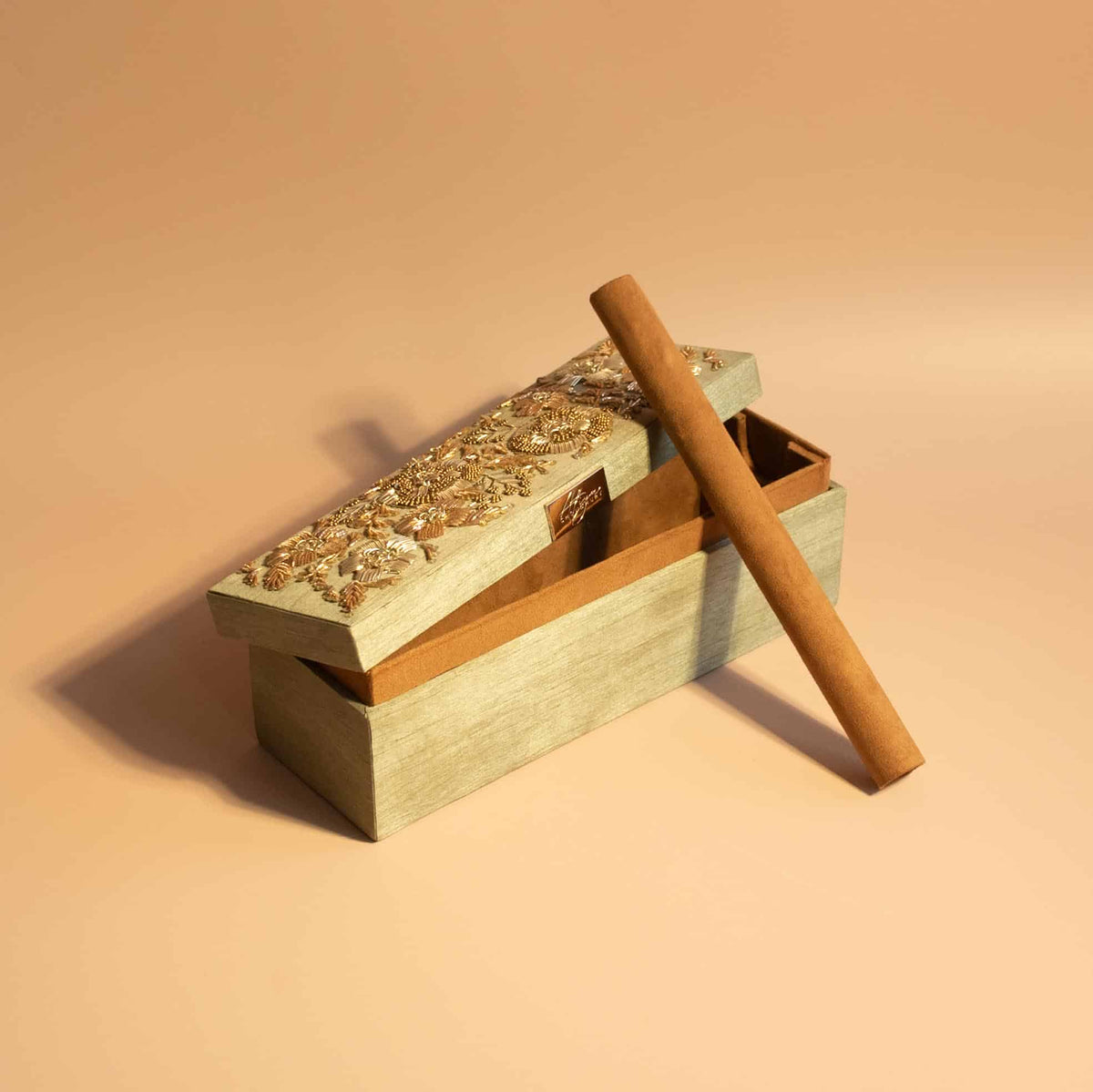 PRE-ORDER - ANAYA Bangle Box (Sage Green Silk)