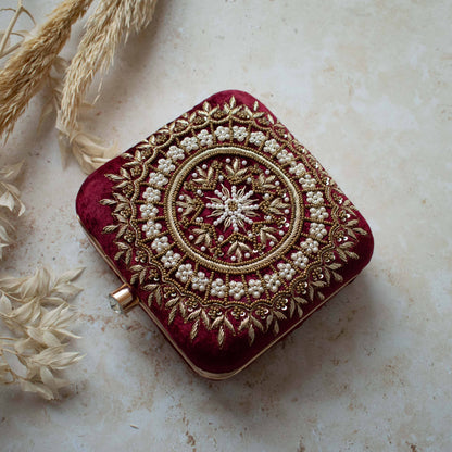 PRE-ORDER - MAHIYA (Maroon Velvet)