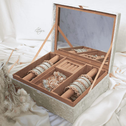 PRE-ORDER - Esha Trousseau Box (Mint Velvet)
