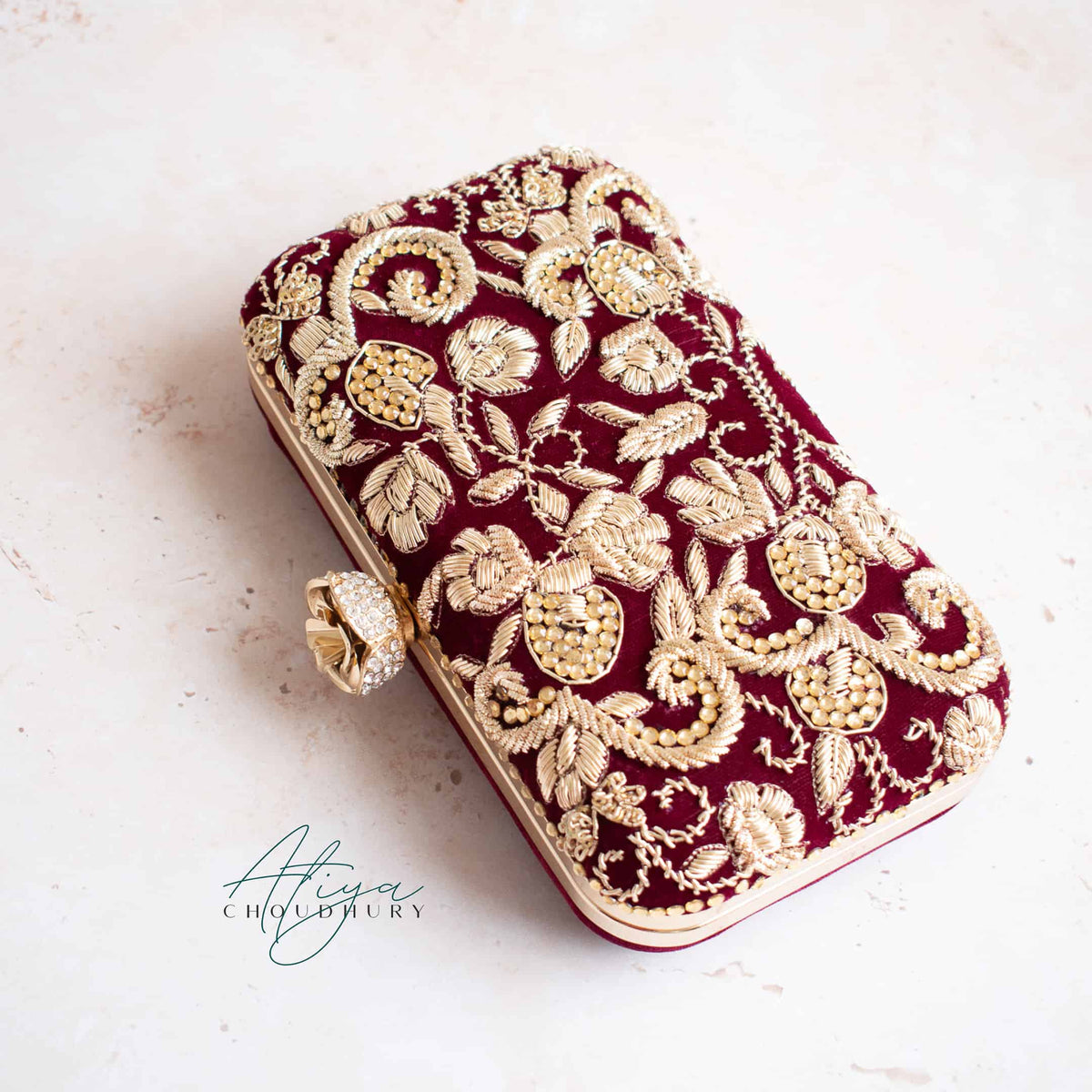 PRE-ORDER - BARAAT (Maroon Velvet)