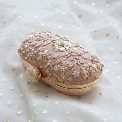 Asha - Oval (Dusky Pink)