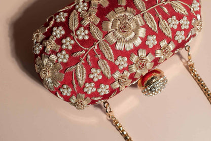 PRE-ORDER - Asha - Oval (Red)