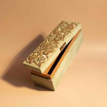 PRE-ORDER - ANAYA Bangle Box (Sage Green Silk)
