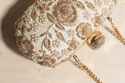 PRE-ORDER - Asha - Oval (Dull Ivory)
