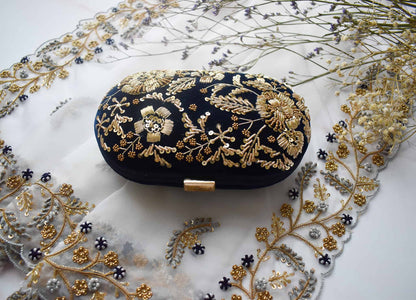 PRE-ORDER - Anaya (Navy Blue Velvet)