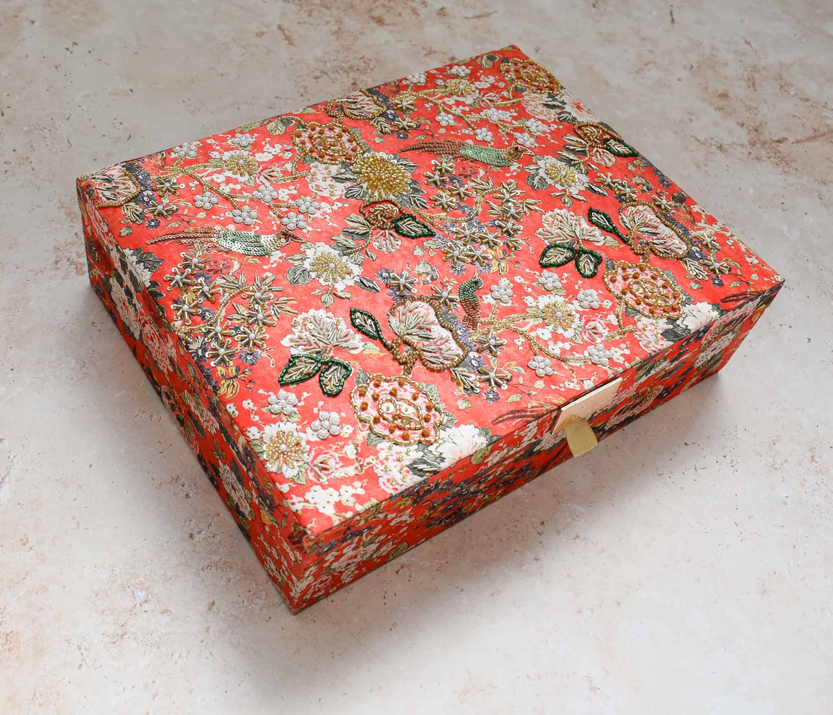 PRE-ORDER - Mumbai Dreams Trousseau Box (Orange)