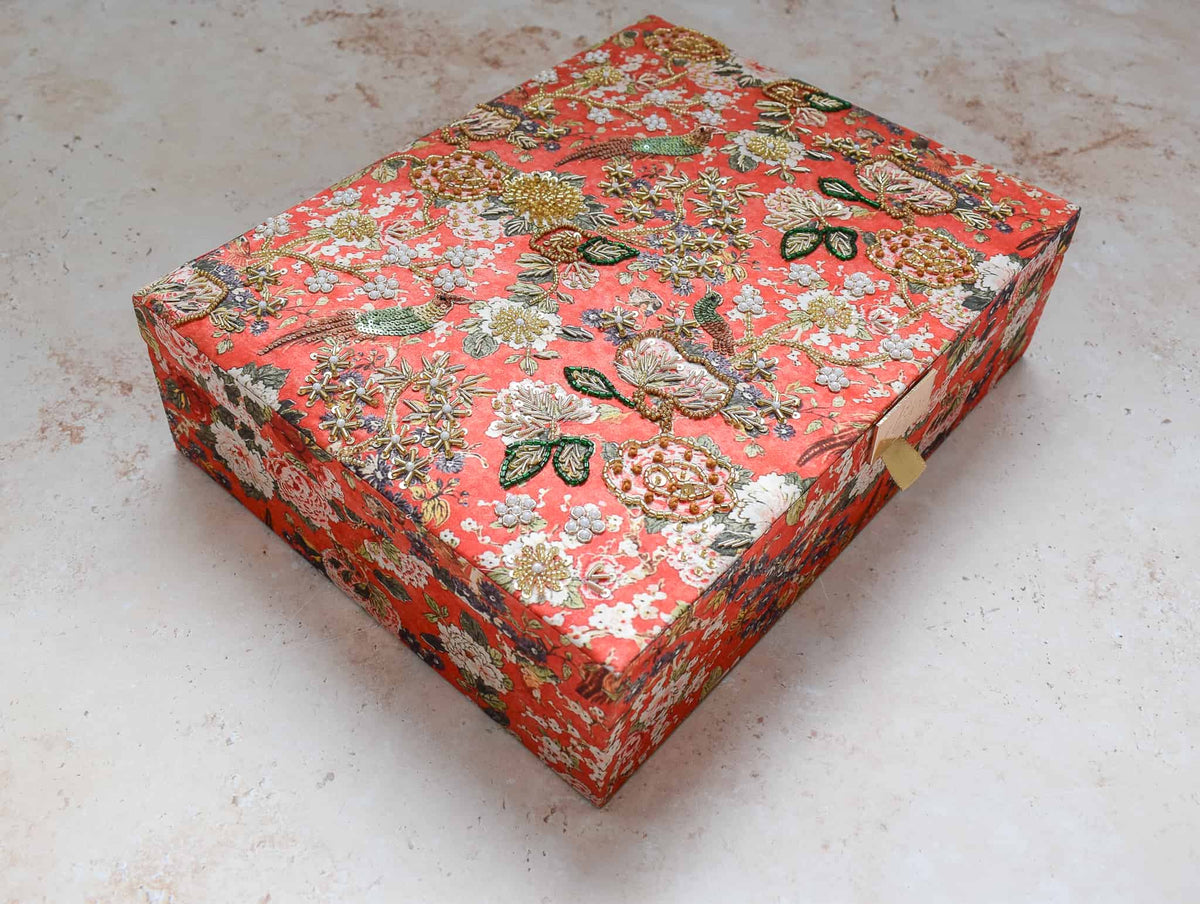 PRE-ORDER - Mumbai Dreams Trousseau Box (Orange)