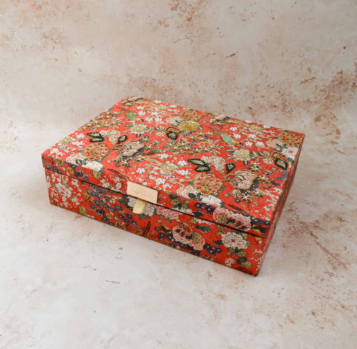 PRE-ORDER - Mumbai Dreams Trousseau Box (Orange)