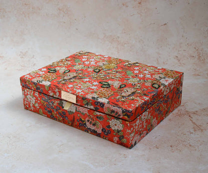 PRE-ORDER - Mumbai Dreams Trousseau Box (Orange)