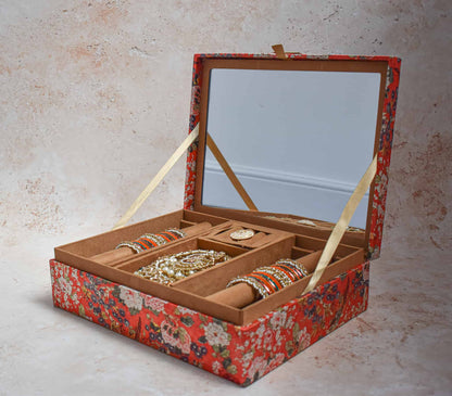 PRE-ORDER - Mumbai Dreams Trousseau Box (Orange)