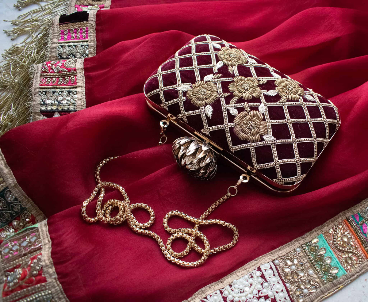 PRE-ORDER - ALAYA (Maroon Velvet)
