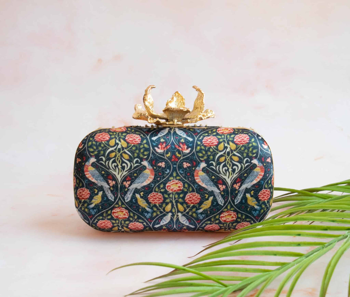 PRE-ORDER - Blue Jaipur (Floral Clasp)