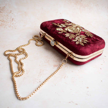 PRE-ORDER - Aashiq (Maroon Velvet)