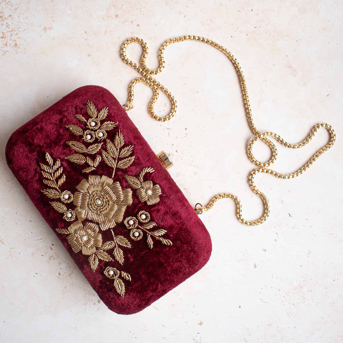 PRE-ORDER - Aashiq (Maroon Velvet)