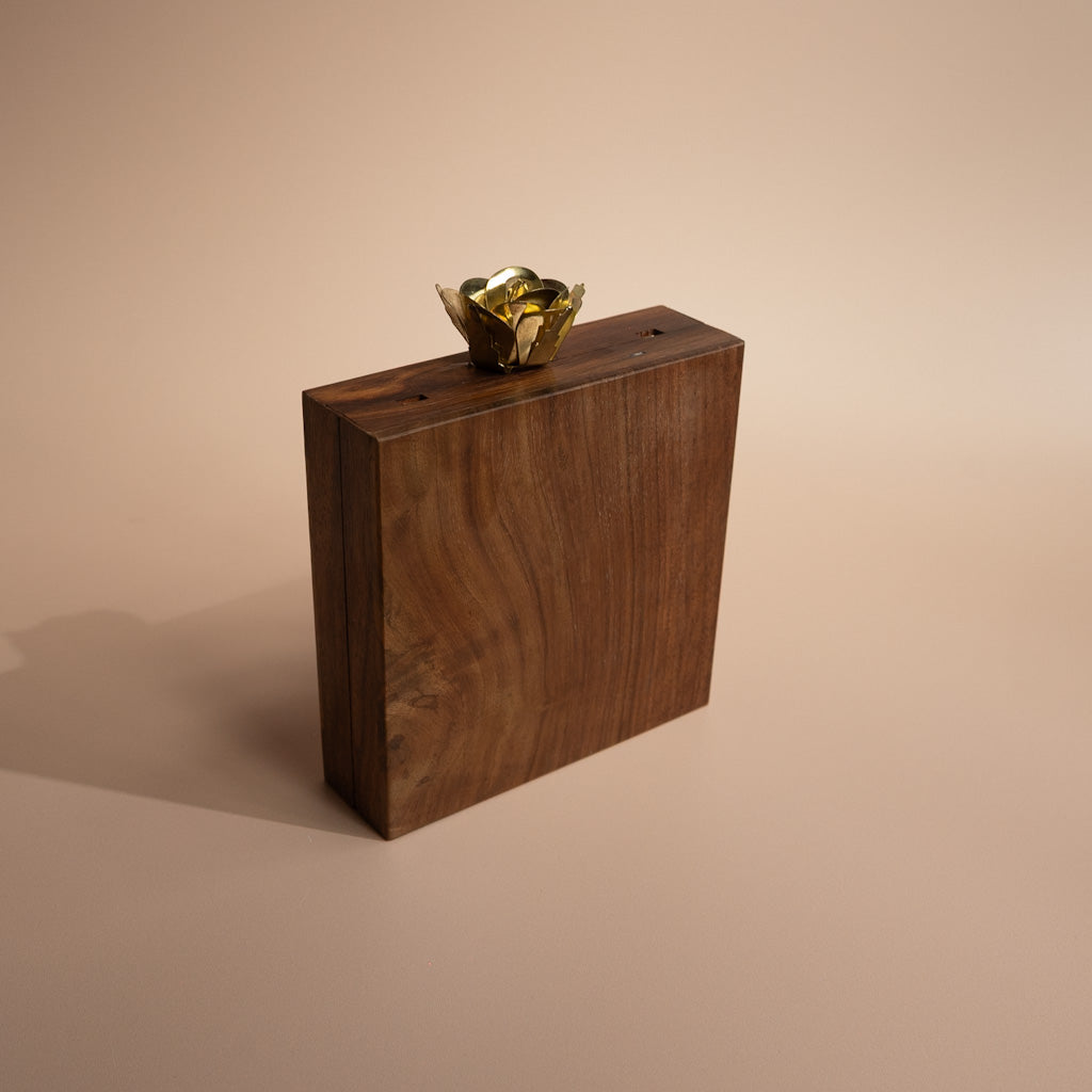 Dhaka Wooden Clutch