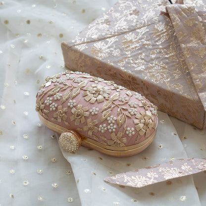 Asha - Oval (Dusky Pink)