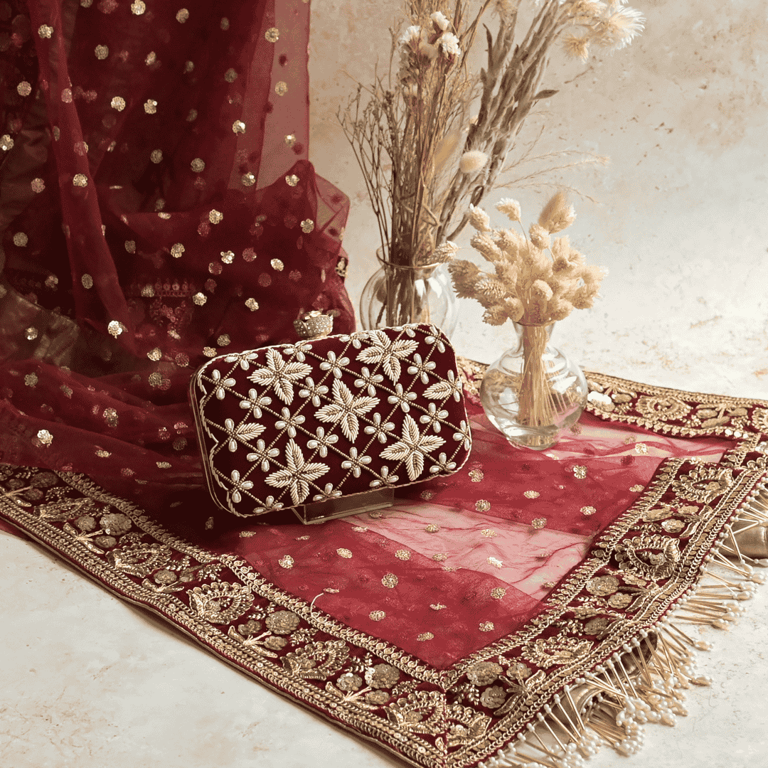PRE-ORDER - Lana (Maroon Velvet)