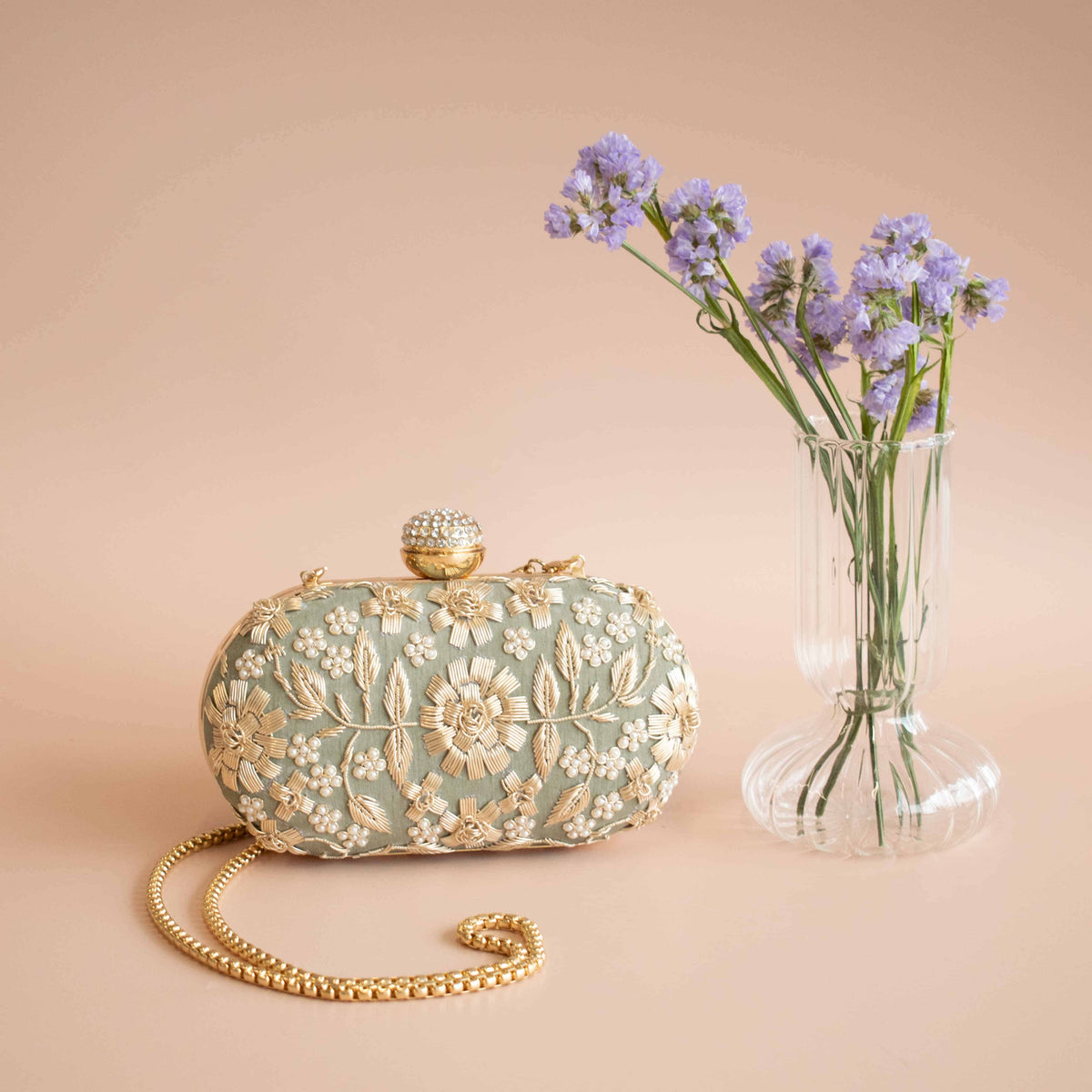 PRE-ORDER - Asha - Oval (Sage Green)
