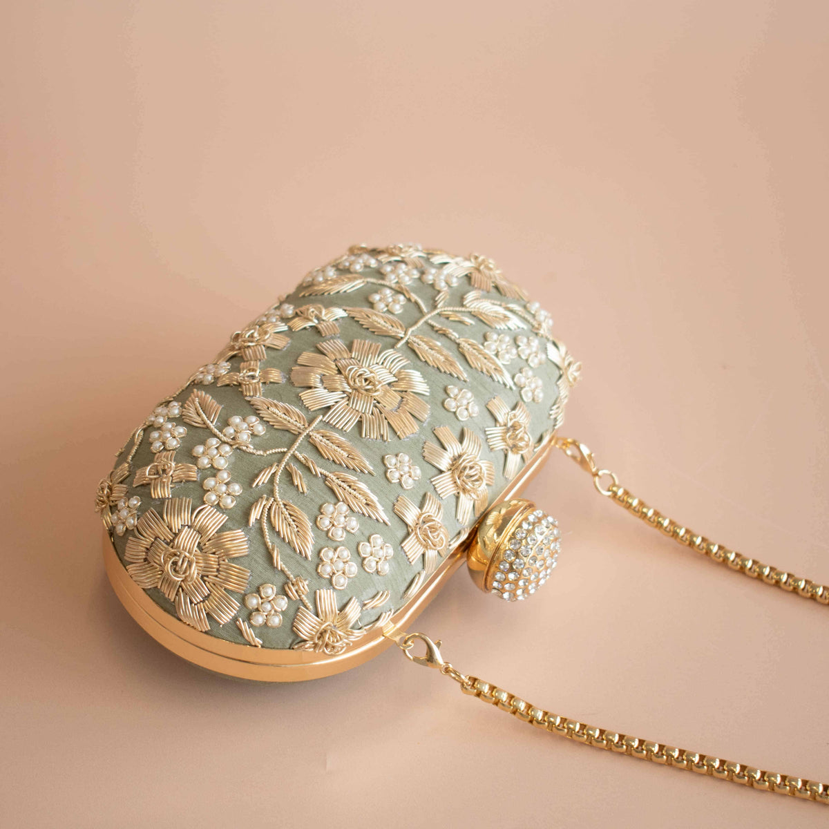 PRE-ORDER - Asha - Oval (Sage Green)