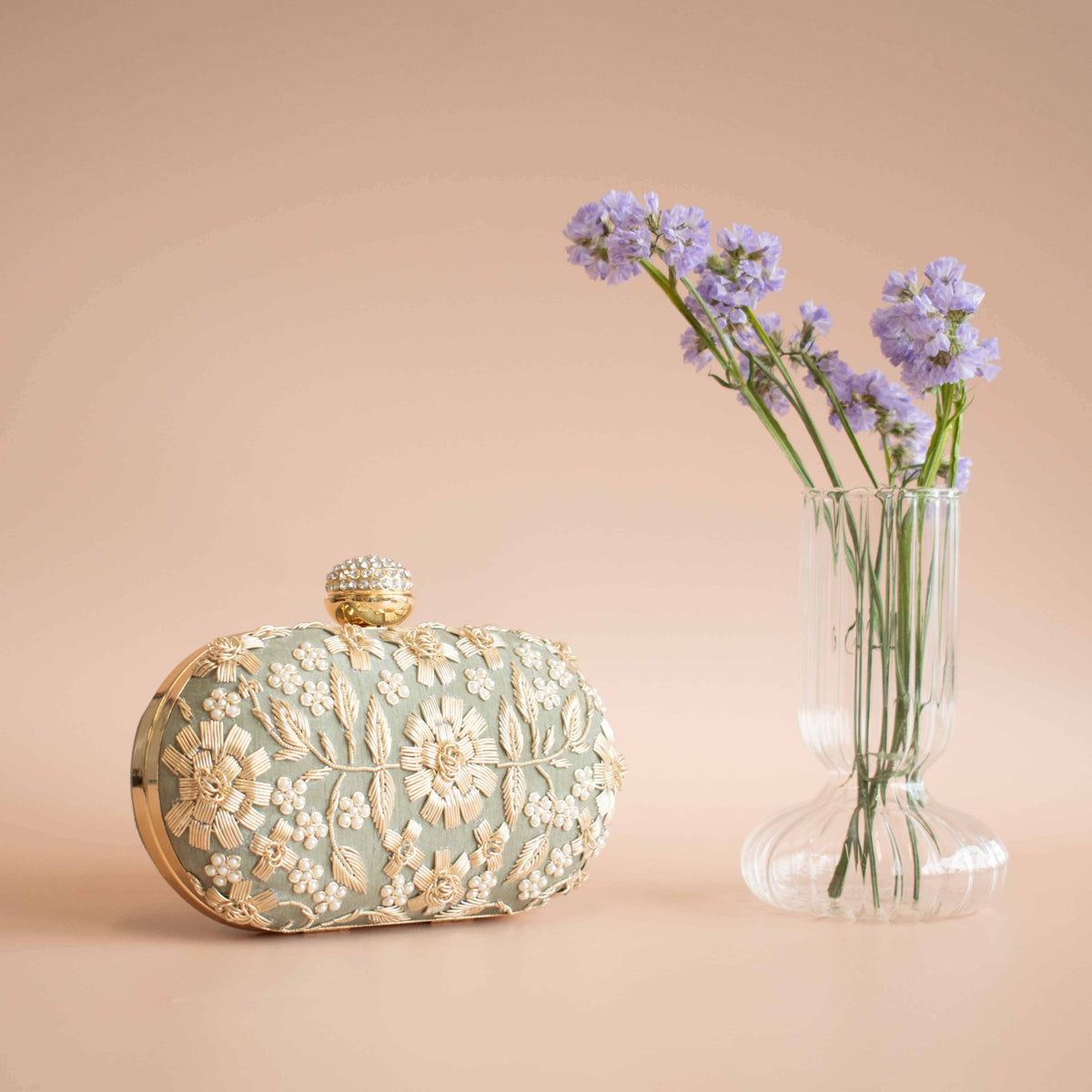 PRE-ORDER - Asha - Oval (Sage Green)