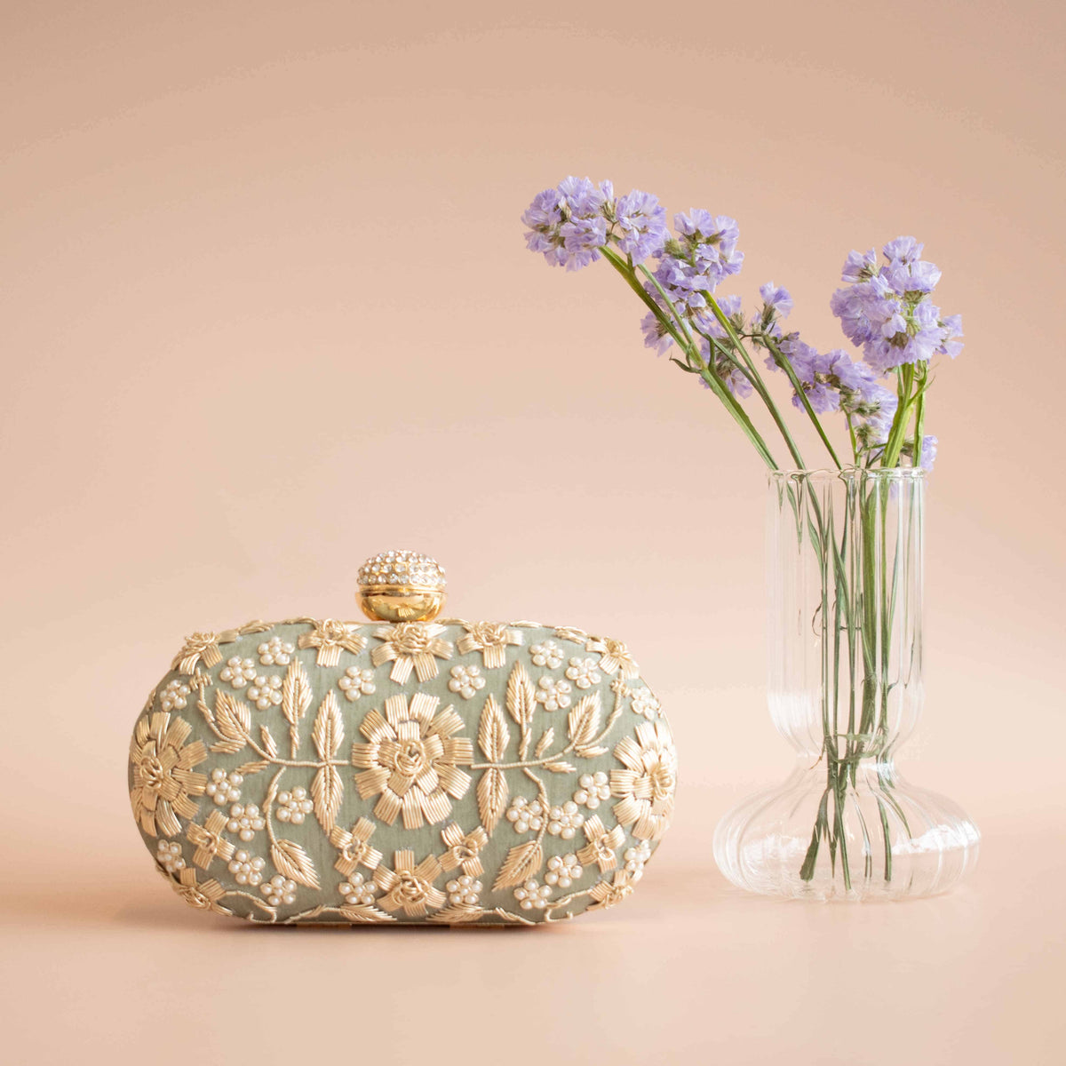 PRE-ORDER - Asha - Oval (Sage Green)