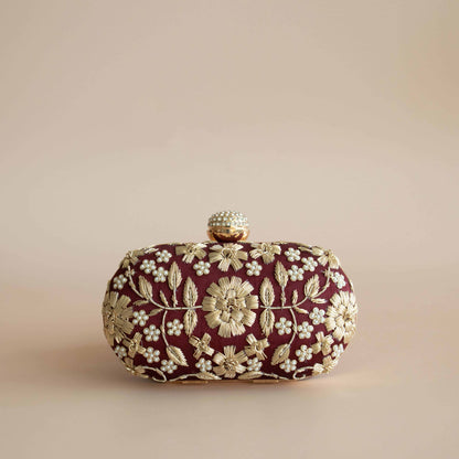 PRE-ORDER - Asha - Oval (Maroon)