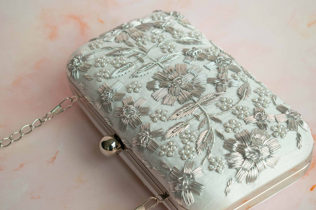 PRE-ORDER - ASHA (Ivory and Silver)