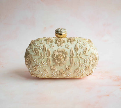 Asha - Oval (Golden Cream)
