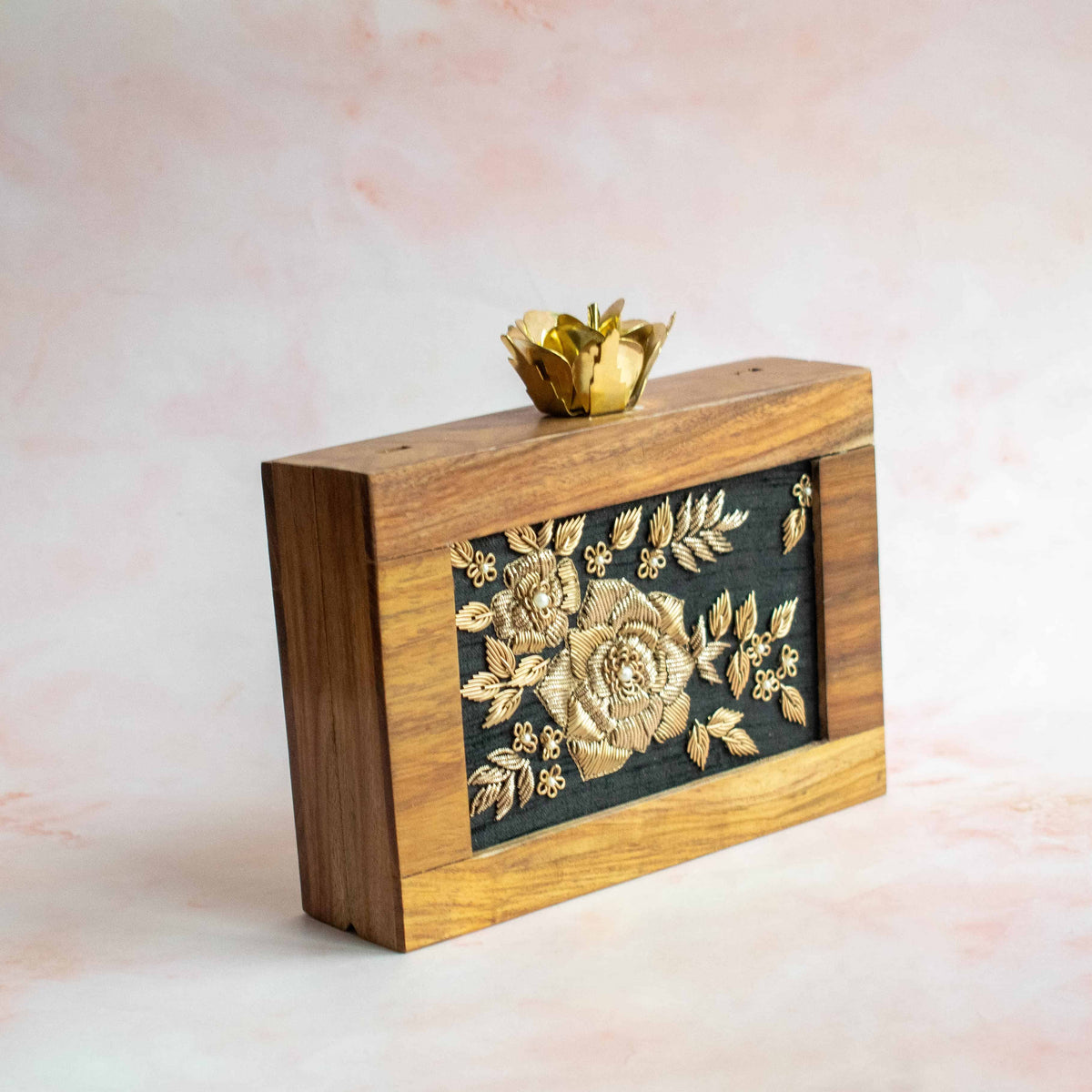 Jaipur Wooden Clutch