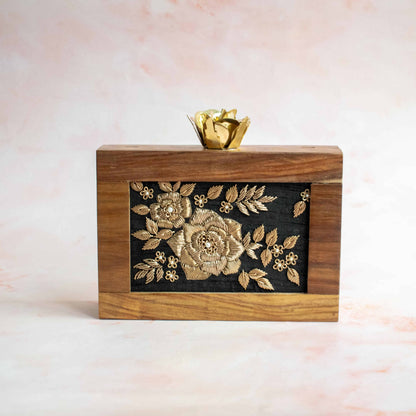 Jaipur Wooden Clutch