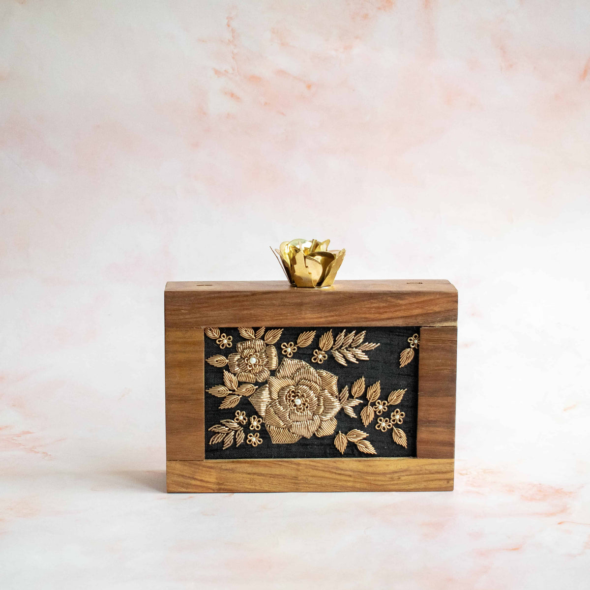 Jaipur Wooden Clutch
