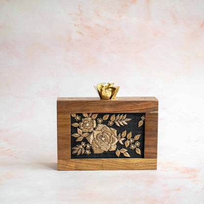 Jaipur Wooden Clutch