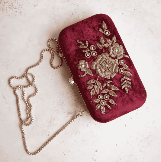 PRE-ORDER - Aashiq (Maroon Velvet)