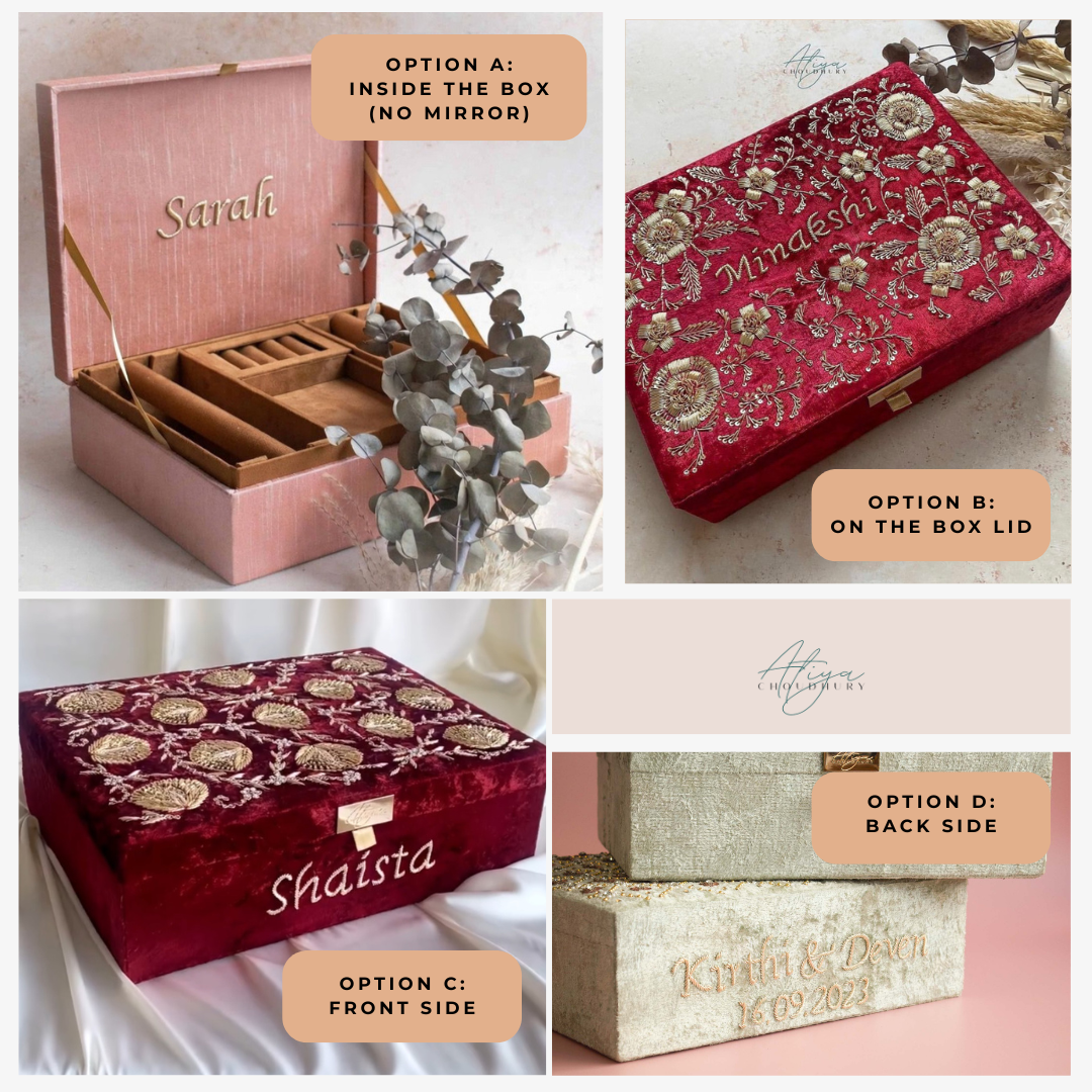 PRE-ORDER - Mumbai Dreams Trousseau Box (Orange)