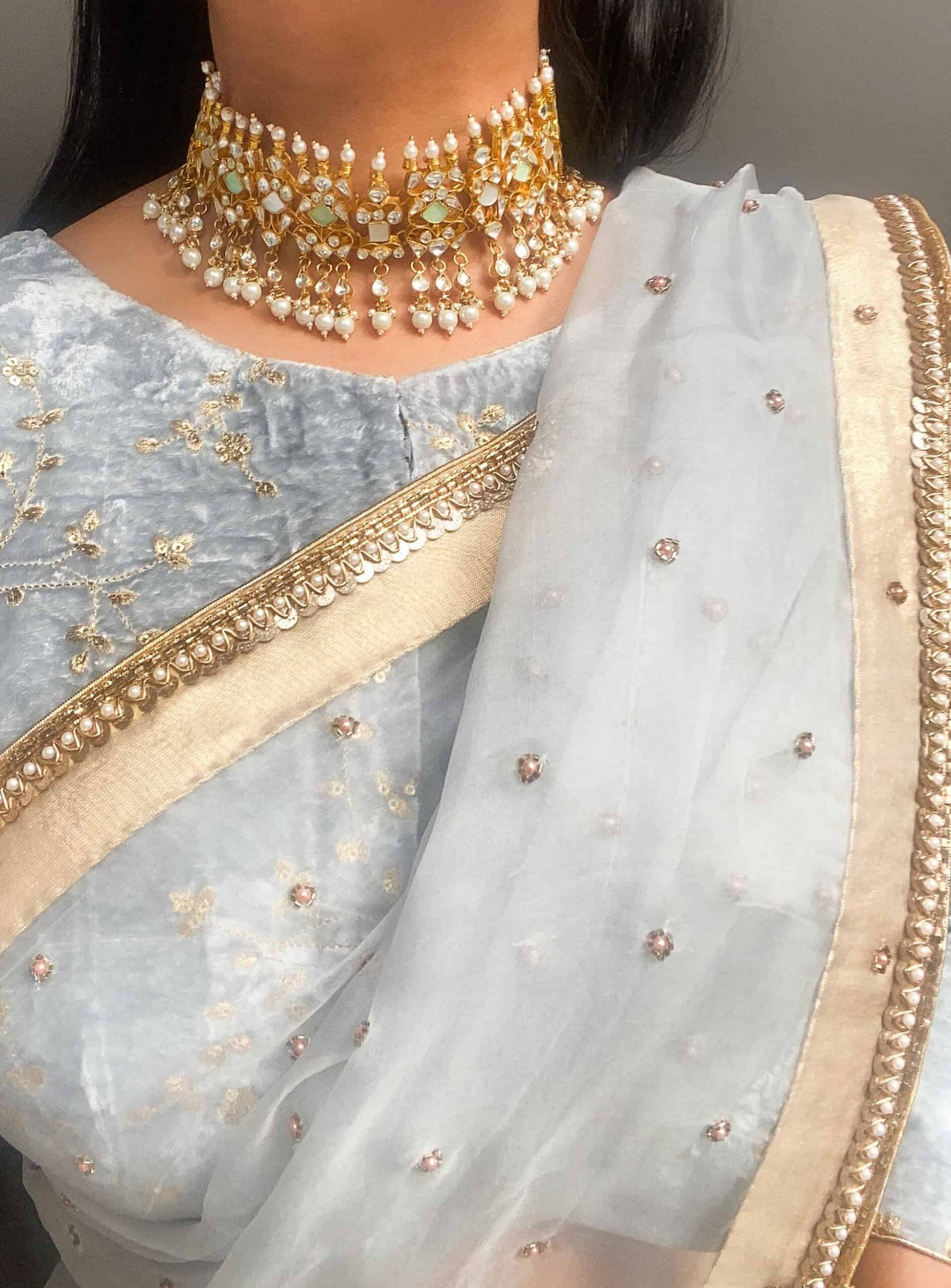 Liyana Kundan Set