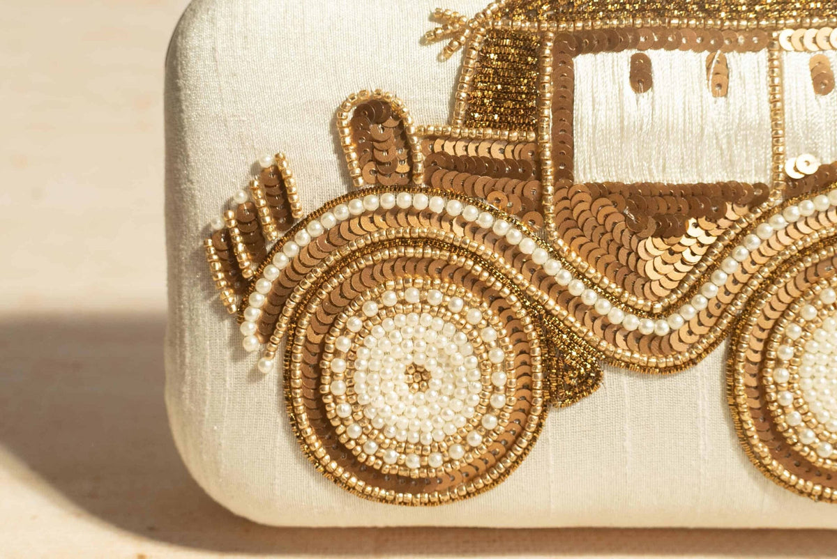 PRE-ORDER - Baraat Car (Cream)