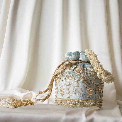 Anaya Potli Bag (Mint Velvet)