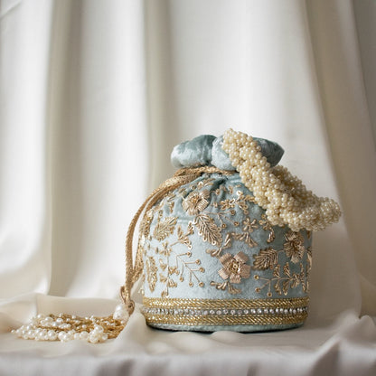 Anaya Potli Bag (Mint Velvet)